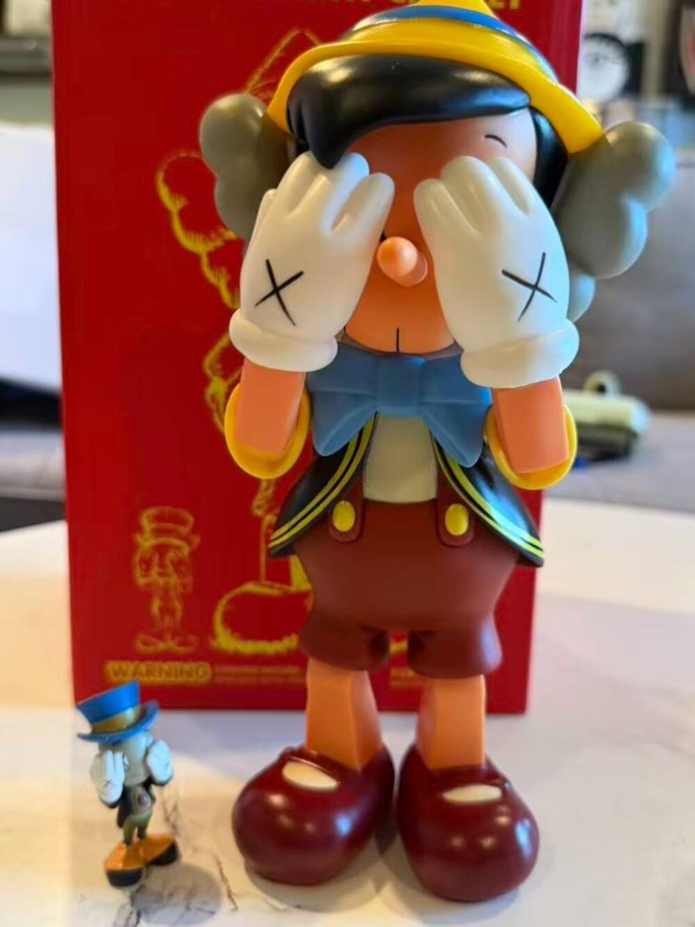 Kaws Pinocchio Vinyl Figure Collections Designer Toy Doll